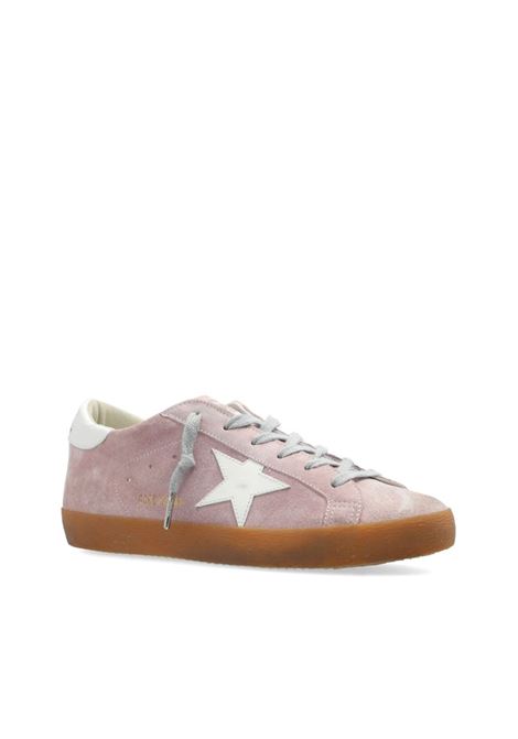 Sneakers super star in bianco e rosa Golden Goose - donna GOLDEN GOOSE | GWF00101F00594425718